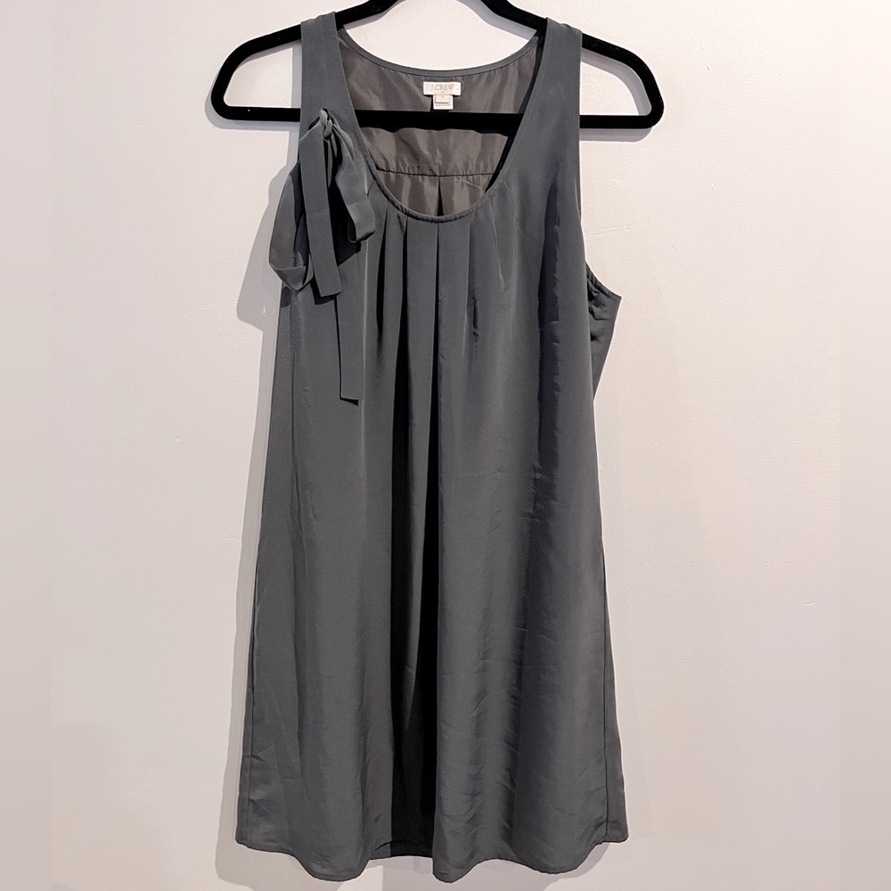 J.Crew dark Grey Dress. Size 8